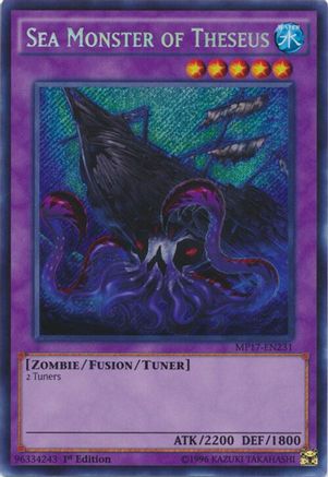 Sea Monster of Theseus [MP17-EN231] Secret Rare - Yu-Gi-Oh! - Card Brawlers | Quebec | Canada |
