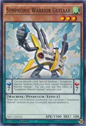 Symphonic Warrior Guitaar [MP17-EN232] Common - Yu-Gi-Oh! - Card Brawlers | Quebec | Canada |