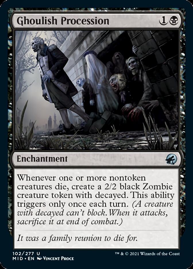 Ghoulish Procession [Innistrad: Midnight Hunt] - Magic: The Gathering - Card Brawlers | Quebec | Canada |