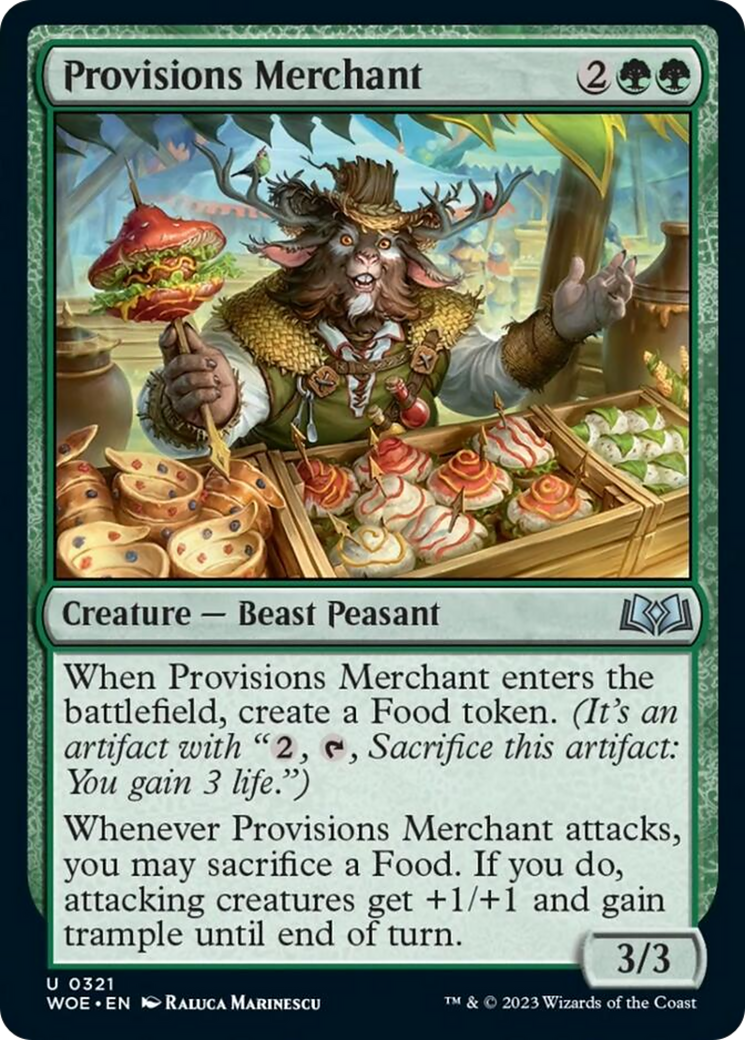 Provisions Merchant [Wilds of Eldraine] - Magic: The Gathering - Card Brawlers | Quebec | Canada |