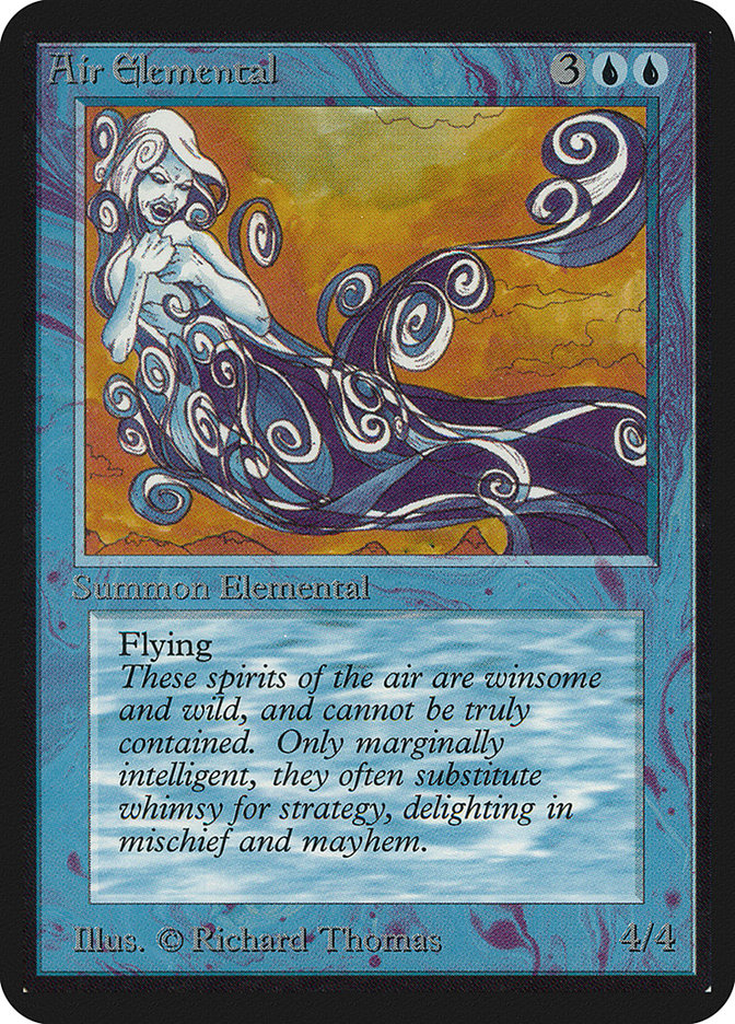 Air Elemental [Alpha Edition] - Magic: The Gathering - Card Brawlers | Quebec | Canada |