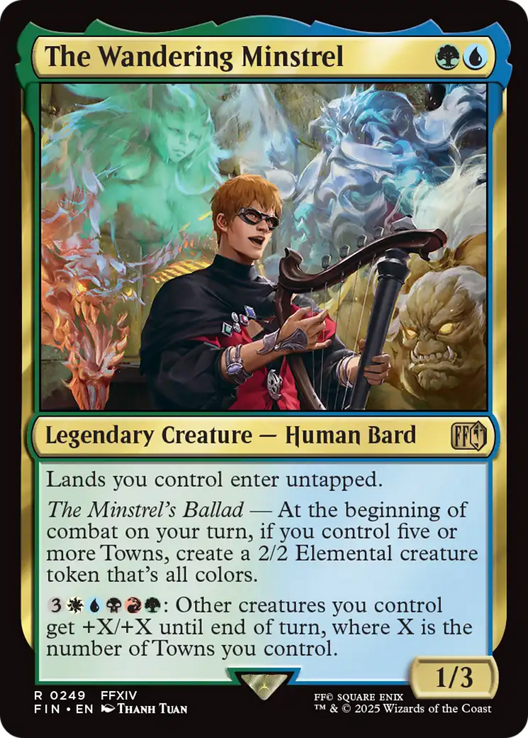 The Wandering Minstrel [FINAL FANTASY] - Magic: The Gathering - Card Brawlers | Quebec | Canada |