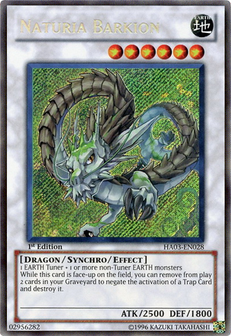 Naturia Barkion [HA03-EN028] Secret Rare - Yu-Gi-Oh! - Card Brawlers | Quebec | Canada |
