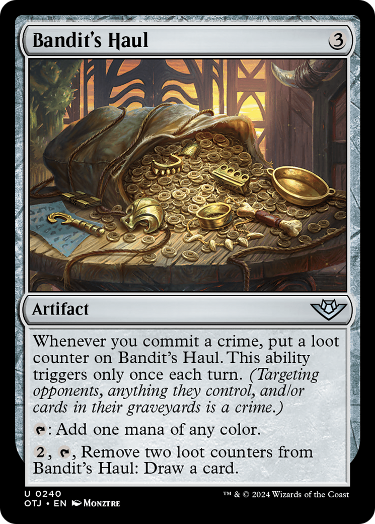 Bandit's Haul [Outlaws of Thunder Junction] - Magic: The Gathering - Card Brawlers | Quebec | Canada |
