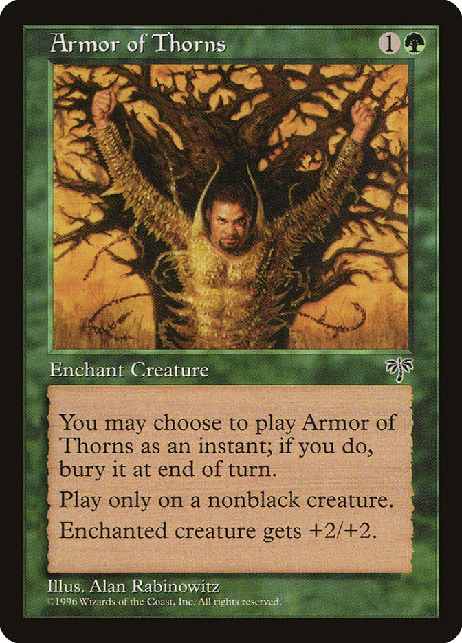 Armor of Thorns [Mirage] - Magic: The Gathering - Card Brawlers | Quebec | Canada |