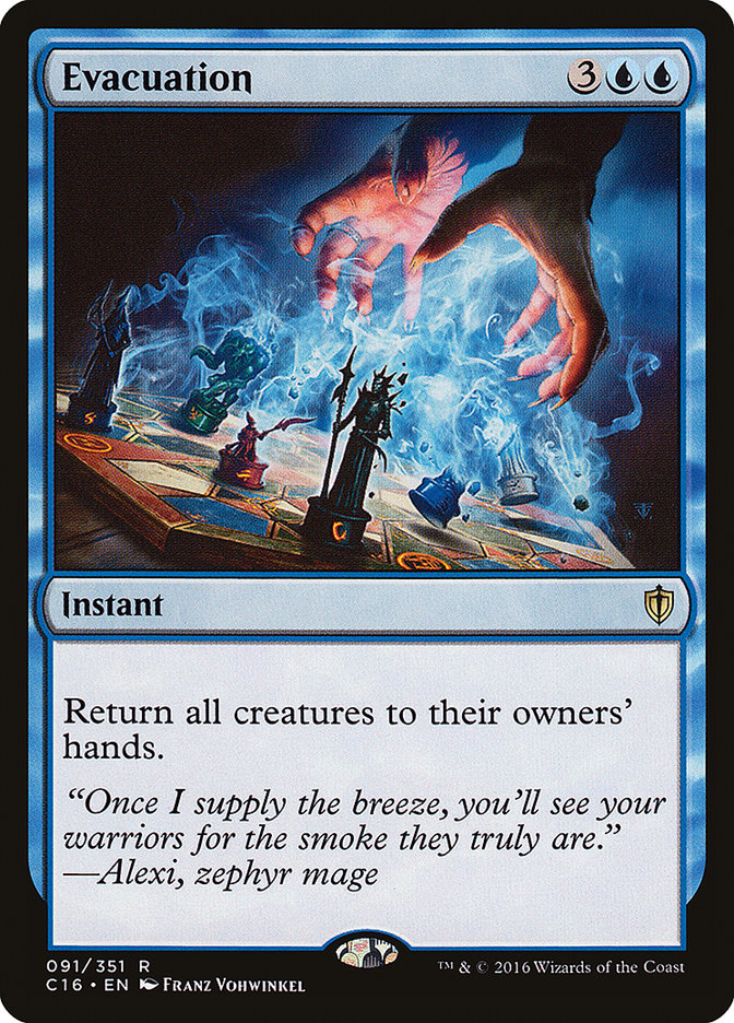 Evacuation [Commander 2016] - Magic: The Gathering - Card Brawlers | Quebec | Canada |