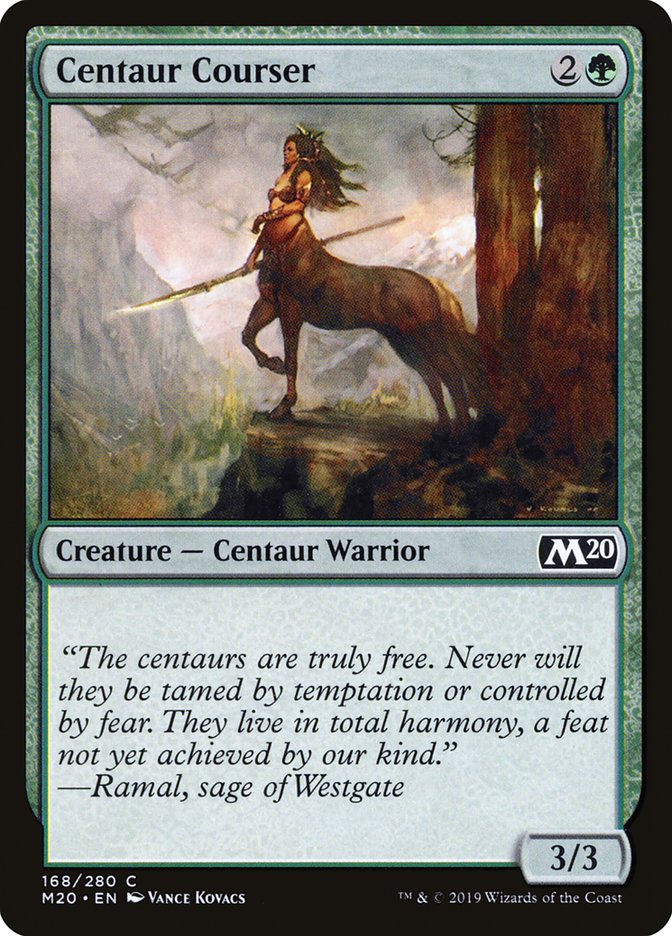 Centaur Courser [Core Set 2020] - Magic: The Gathering - Card Brawlers | Quebec | Canada |