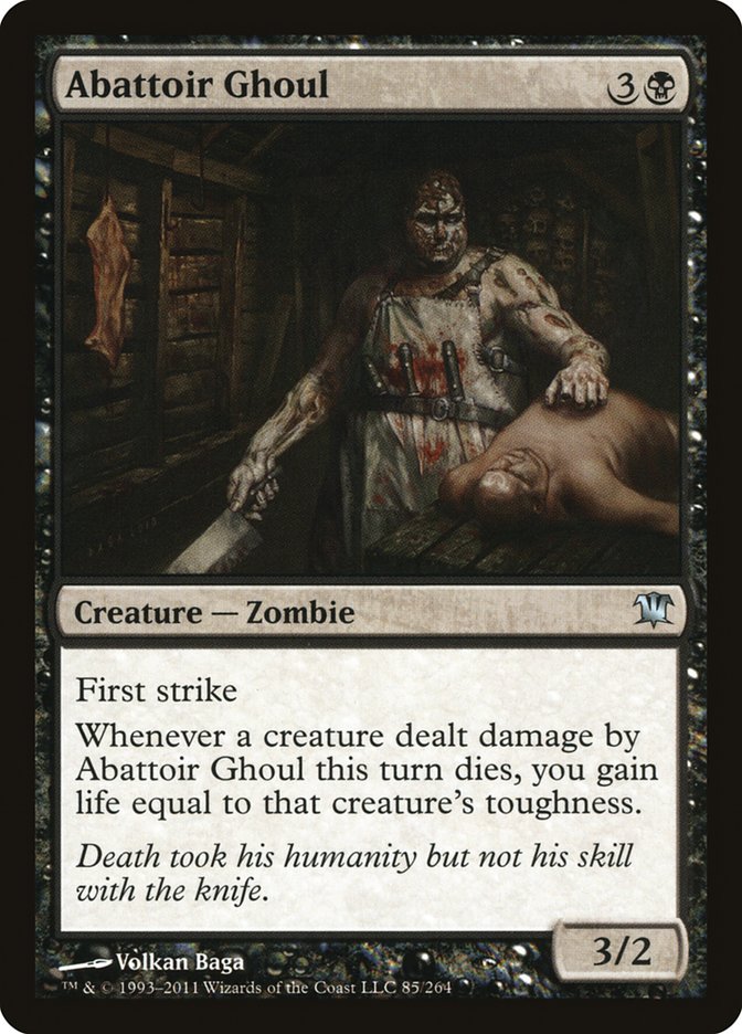 Abattoir Ghoul [Innistrad] - Magic: The Gathering - Card Brawlers | Quebec | Canada |