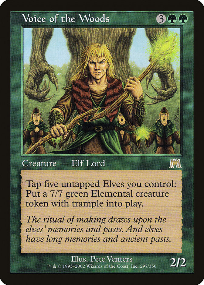 Voice of the Woods [Onslaught] - Magic: The Gathering - Card Brawlers | Quebec | Canada |