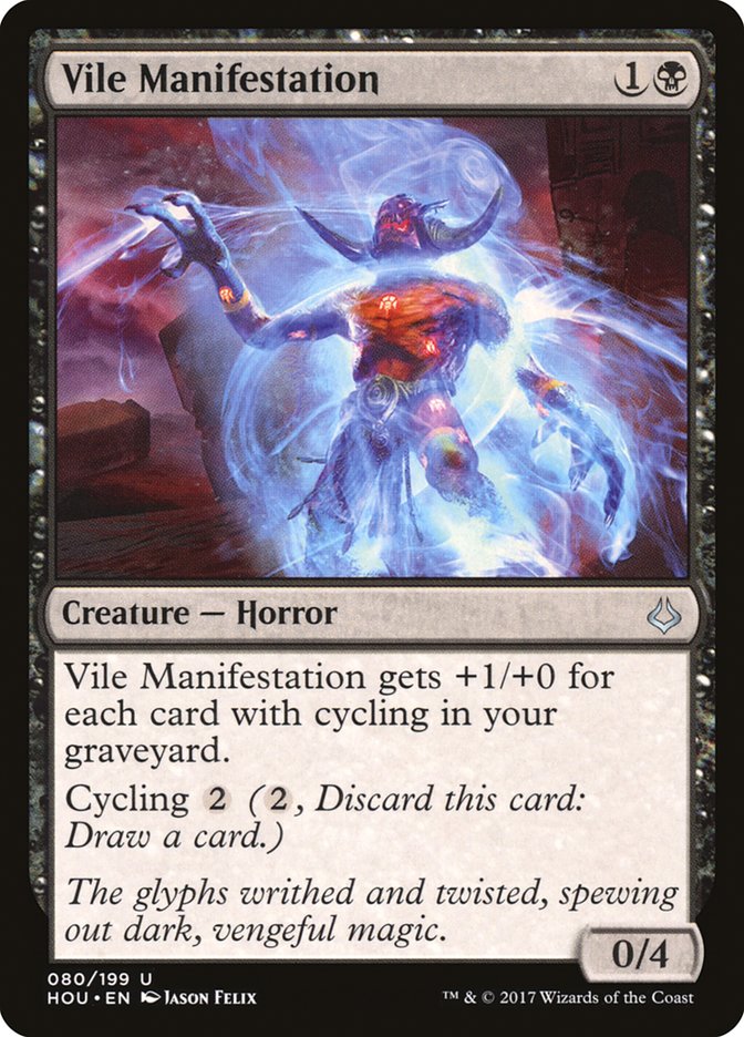 Vile Manifestation [Hour of Devastation] - Magic: The Gathering - Card Brawlers | Quebec | Canada |