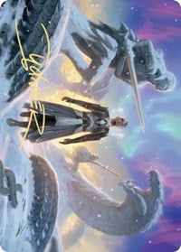 Search for Glory Art Card (Gold-Stamped Signature) [Kaldheim Art Series] - Magic: The Gathering - Card Brawlers | Quebec | Canada |