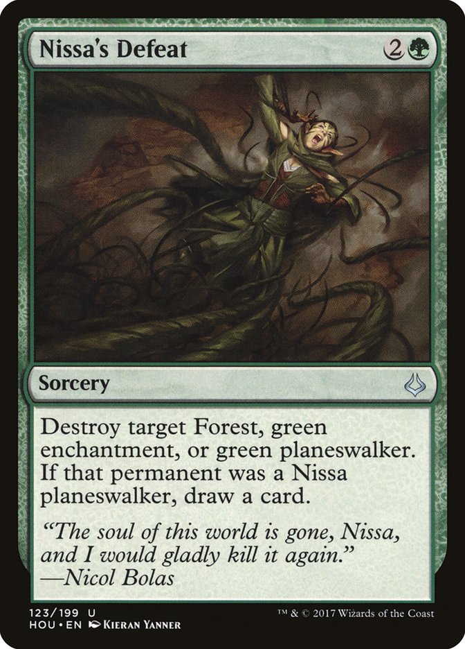 Nissa's Defeat [Hour of Devastation] - Magic: The Gathering - Card Brawlers | Quebec | Canada |