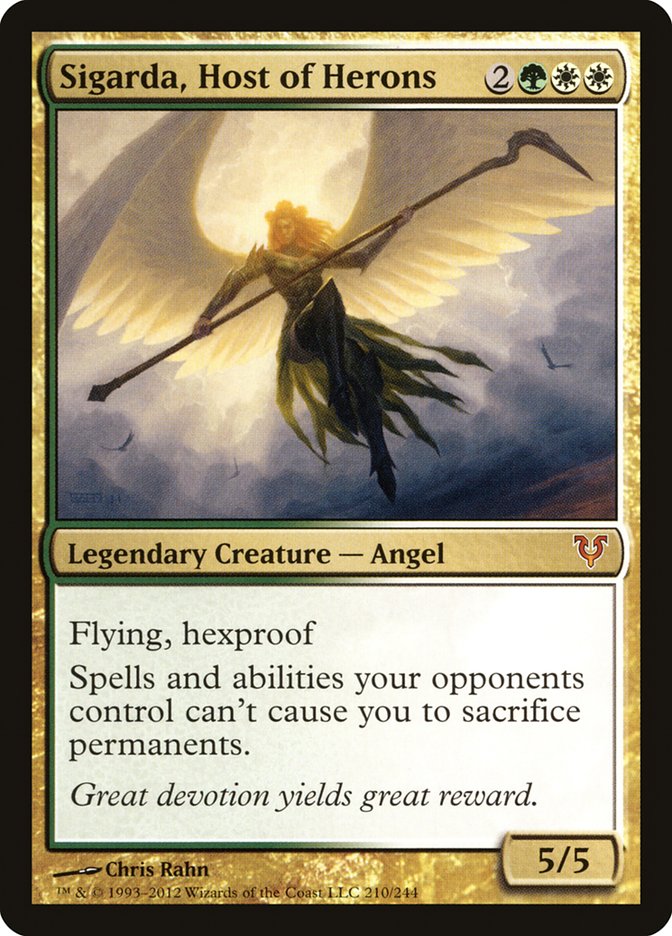 Sigarda, Host of Herons [Avacyn Restored] - Magic: The Gathering - Card Brawlers | Quebec | Canada |