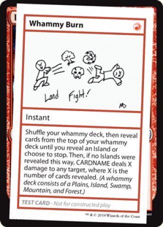 Whammy Burn (2021 Edition) [Mystery Booster Playtest Cards] - Magic: The Gathering - Card Brawlers | Quebec | Canada |