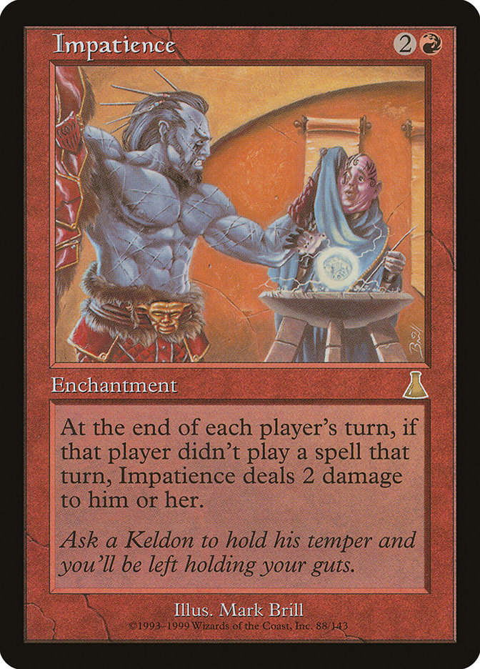 Impatience [Urza's Destiny] - Magic: The Gathering - Card Brawlers | Quebec | Canada |