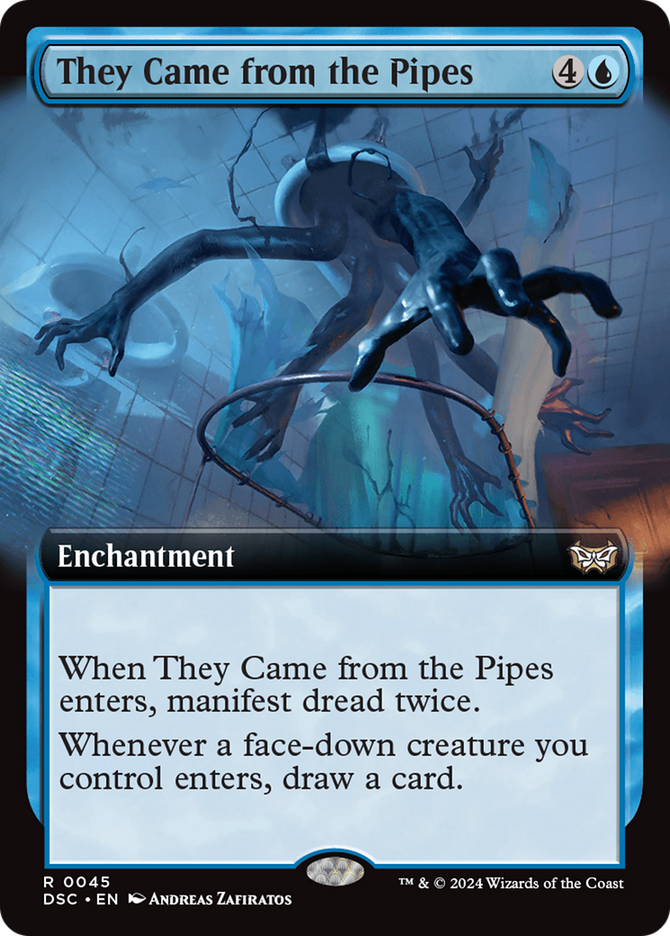 They Came from the Pipes (Extended Art) [Duskmourn: House of Horror Commander] - Magic: The Gathering - Card Brawlers | Quebec | Canada |