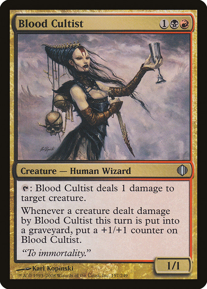 Blood Cultist [Shards of Alara] - Magic: The Gathering - Card Brawlers | Quebec | Canada |