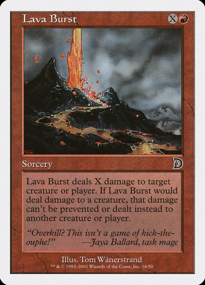 Lava Burst [Deckmasters] - Magic: The Gathering - Card Brawlers | Quebec | Canada |