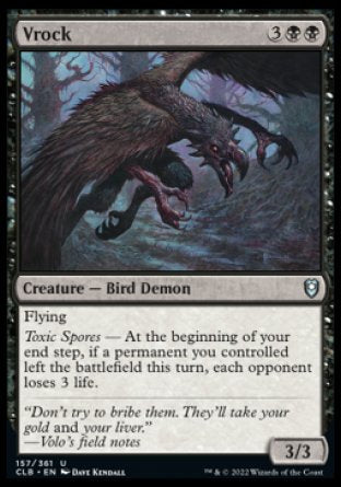 Vrock [Commander Legends: Battle for Baldur's Gate] - Magic: The Gathering - Card Brawlers | Quebec | Canada |