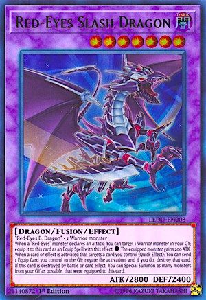 Red-Eyes Slash Dragon [LEDU-EN003] Ultra Rare - Yu-Gi-Oh! - Card Brawlers | Quebec | Canada |