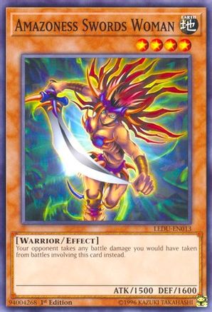 Amazoness Swords Woman [LEDU-EN013] Common - Yu-Gi-Oh! - Card Brawlers | Quebec | Canada |