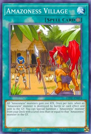 Amazoness Village [LEDU-EN014] Common - Yu-Gi-Oh! - Card Brawlers | Quebec | Canada |