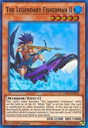 The Legendary Fisherman II [LEDU-EN015] Super Rare - Yu-Gi-Oh! - Card Brawlers | Quebec | Canada |