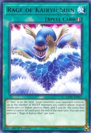 Rage of Kairyu-Shin [LEDU-EN017] Rare - Yu-Gi-Oh! - Card Brawlers | Quebec | Canada |