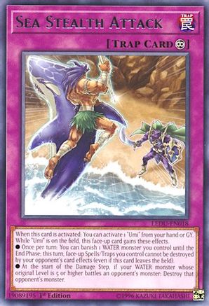 Sea Stealth Attack [LEDU-EN018] Rare - Yu-Gi-Oh! - Card Brawlers | Quebec | Canada |