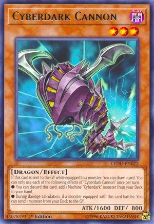 Cyberdark Cannon [LEDU-EN022] Rare - Yu-Gi-Oh! - Card Brawlers | Quebec | Canada |