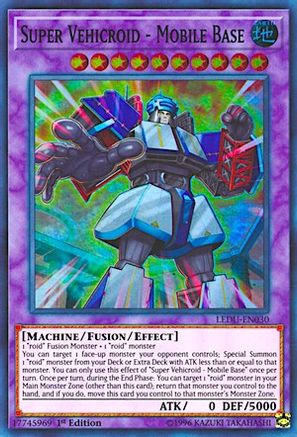 Super Vehicroid - Mobile Base [LEDU-EN030] Super Rare - Yu-Gi-Oh! - Card Brawlers | Quebec | Canada |