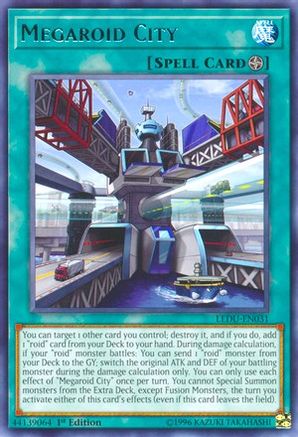 Megaroid City [LEDU-EN031] Rare - Yu-Gi-Oh! - Card Brawlers | Quebec | Canada |