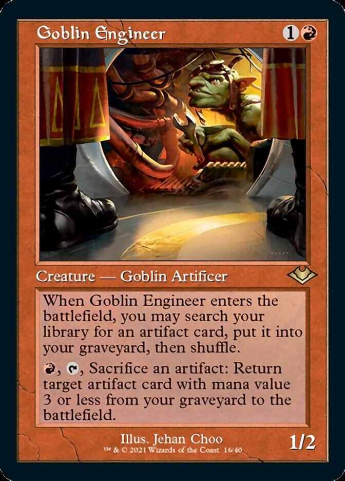 Goblin Engineer (Retro) [Modern Horizons] - Magic: The Gathering - Card Brawlers | Quebec | Canada |