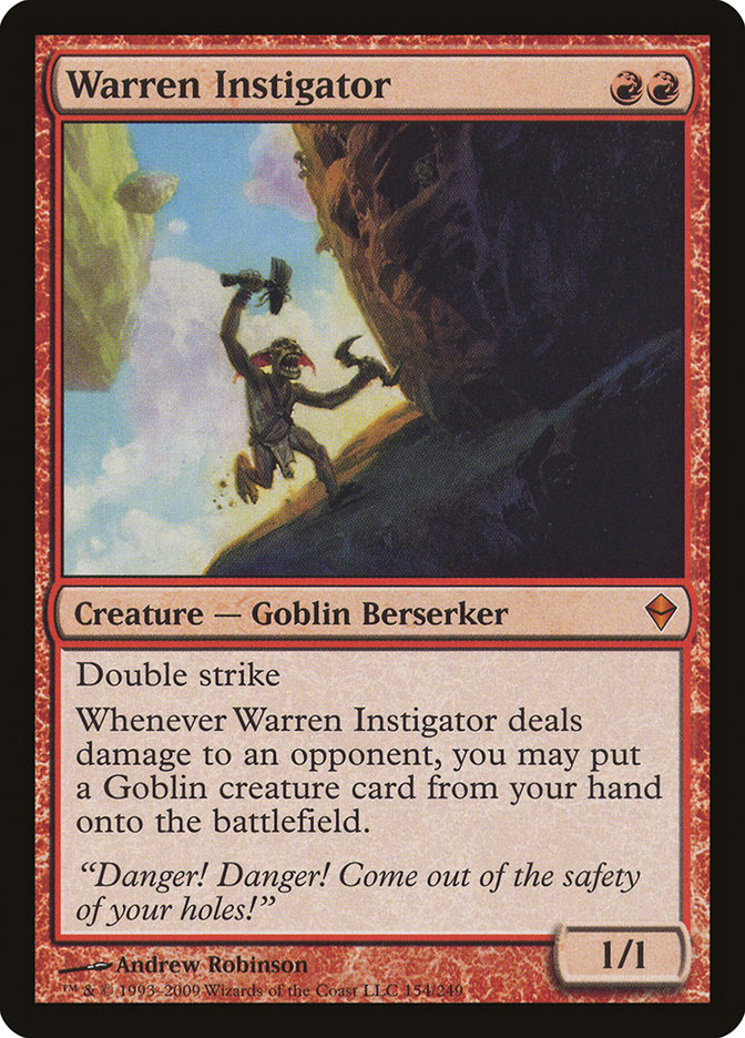 Warren Instigator [Zendikar] - Magic: The Gathering - Card Brawlers | Quebec | Canada |