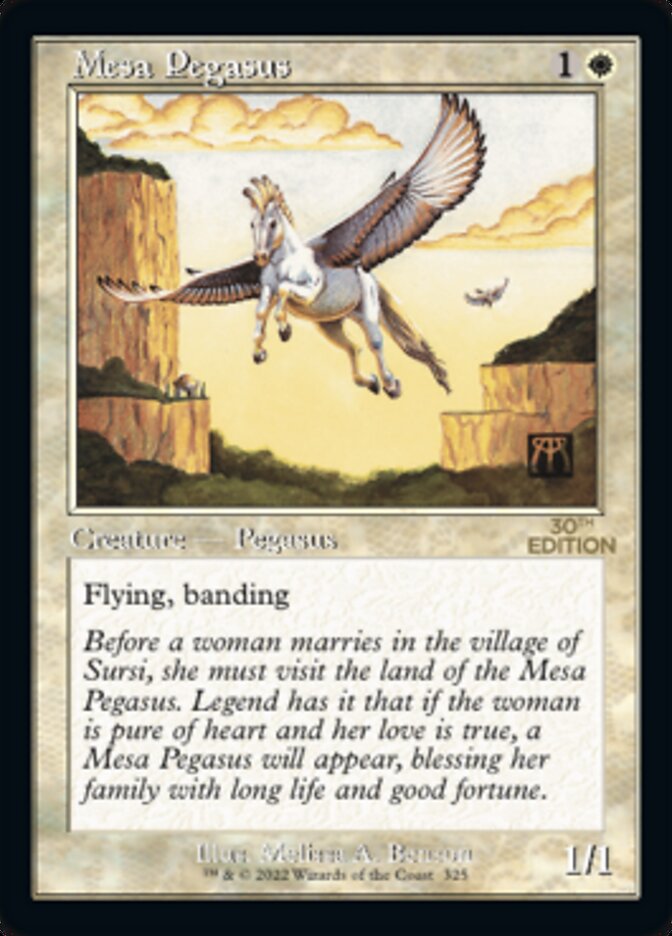 Mesa Pegasus (Retro) [30th Anniversary Edition] - Magic: The Gathering - Card Brawlers | Quebec | Canada |