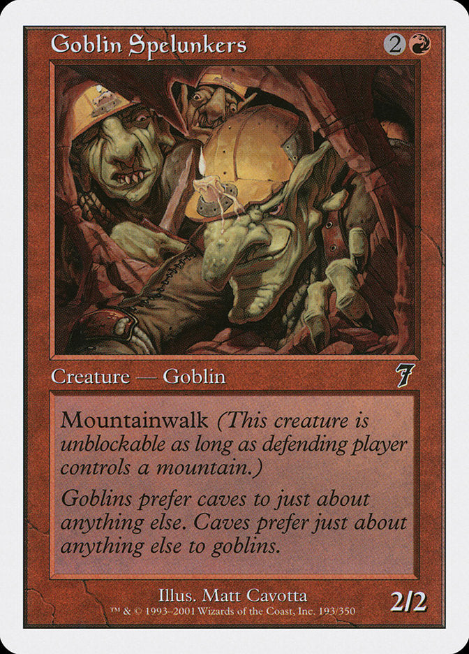 Goblin Spelunkers [Seventh Edition] - Magic: The Gathering - Card Brawlers | Quebec | Canada |