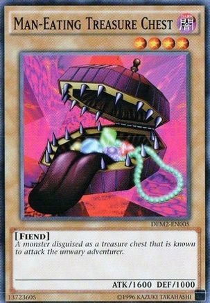 Man-Eating Treasure Chest [DEM2-EN005] Common - Yu-Gi-Oh! - Card Brawlers | Quebec | Canada |
