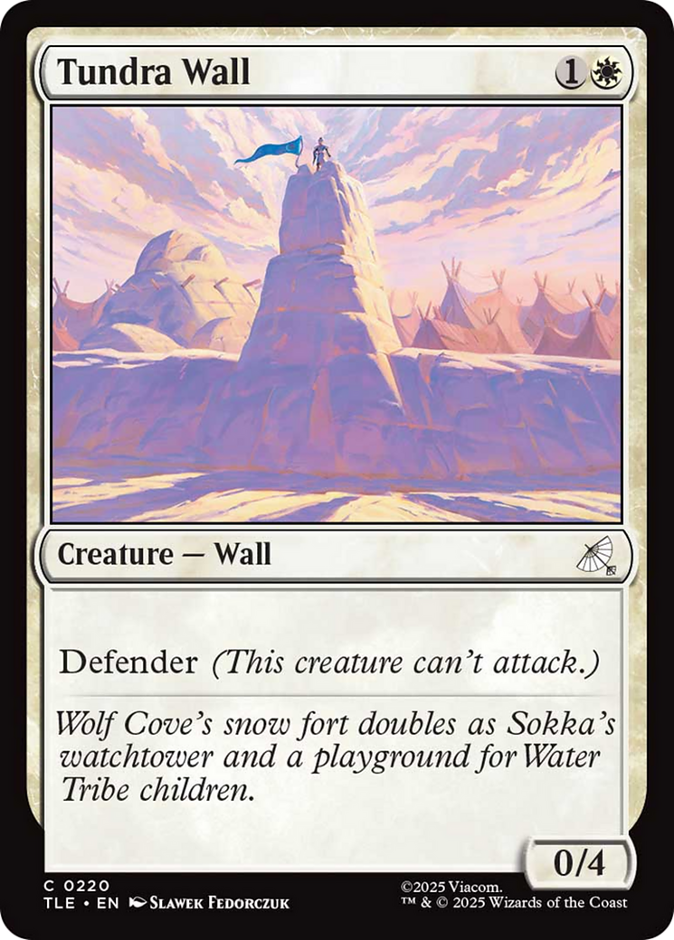 Tundra Wall [Avatar: The Last Airbender: Eternal-Legal] - Magic: The Gathering - Card Brawlers | Quebec | Canada |