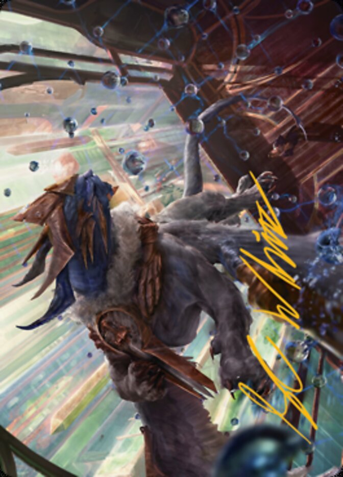 Change of Plans Art Card (Gold-Stamped Signature) [Streets of New Capenna Art Series] - Magic: The Gathering - Card Brawlers | Quebec | Canada |