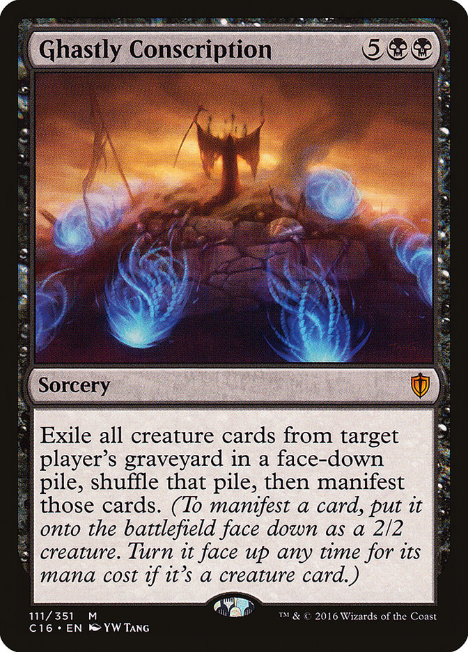 Ghastly Conscription [Commander 2016] - Magic: The Gathering - Card Brawlers | Quebec | Canada |