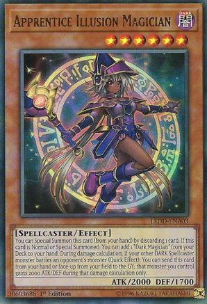 Apprentice Illusion Magician [LEDD-ENA03] Ultra Rare - Yu-Gi-Oh! - Card Brawlers | Quebec | Canada |