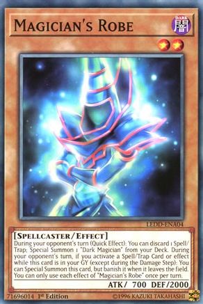 Magician's Robe [LEDD-ENA04] Common - Yu-Gi-Oh! - Card Brawlers | Quebec | Canada |