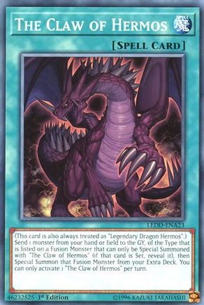 The Claw of Hermos [LEDD-ENA23] Common - Yu-Gi-Oh! - Card Brawlers | Quebec | Canada |