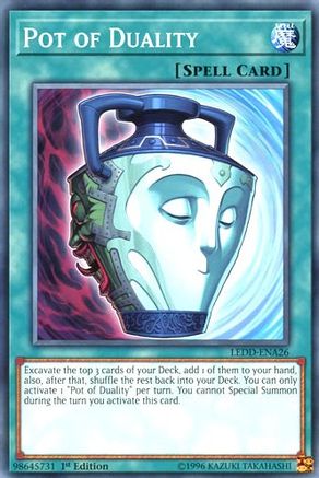 Pot of Duality [LEDD-ENA26] Common - Yu-Gi-Oh! - Card Brawlers | Quebec | Canada |