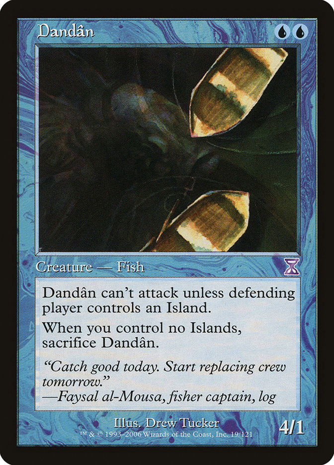 Dandan [Time Spiral Timeshifted] - Magic: The Gathering - Card Brawlers | Quebec | Canada |