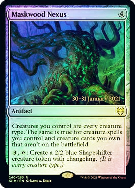 Maskwood Nexus [Kaldheim Prerelease Promos] - Magic: The Gathering - Card Brawlers | Quebec | Canada |