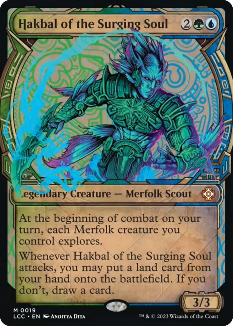 Hakbal of the Surging Soul (Showcase) [The Lost Caverns of Ixalan Commander] - Magic: The Gathering - Card Brawlers | Quebec | Canada |