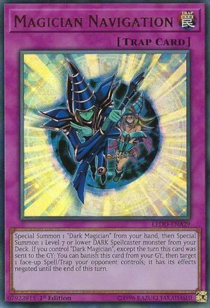 Magician Navigation [LEDD-ENA29] Ultra Rare - Yu-Gi-Oh! - Card Brawlers | Quebec | Canada |