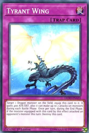 Tyrant Wing [LEDD-ENA33] Common - Yu-Gi-Oh! - Card Brawlers | Quebec | Canada |