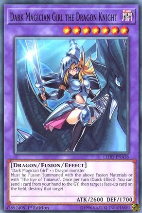Dark Magician Girl the Dragon Knight [LEDD-ENA36] Common - Yu-Gi-Oh! - Card Brawlers | Quebec | Canada |